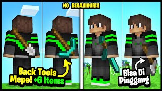 Bisa Taruh ITEM APAPUN Di Punggung | Item On Back Update Mcpe 1.19! screenshot 5