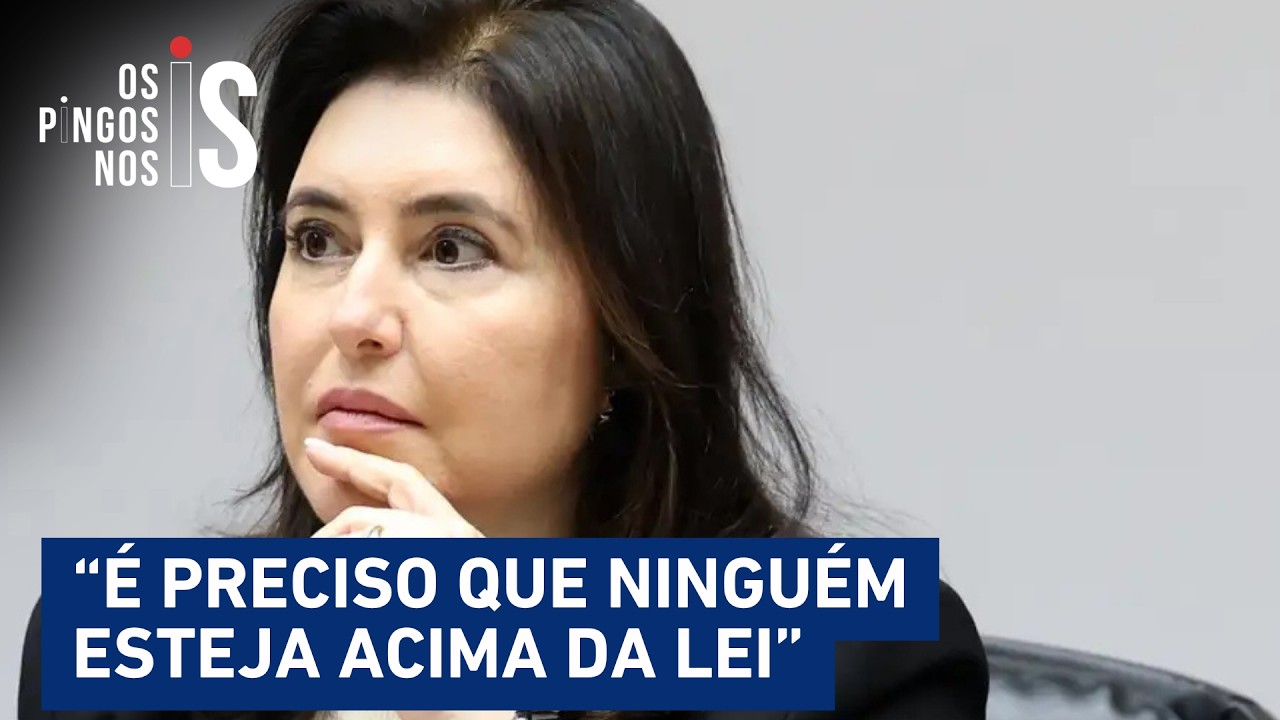 Tebet sobre crise no STF: “Não haja dois pesos e duas medidas”