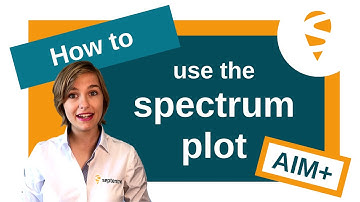 How to use the spectrum plot