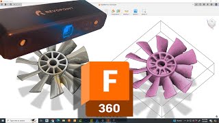 Revopoint Scan to Fusion 360 - A First Time Success!  RC EDF Jet Reverse Engineering. #fusion360