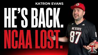 KaTron Evans Is ELIGIBLE NC State Freaks List Tuffy Talk LIVE