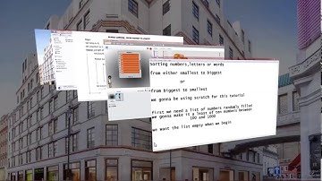 Bubble Sorting using scratch Tutorial step by step guide