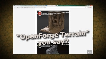 Research What? OpenForge Terrain