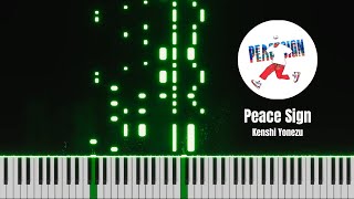 Kenshi Yonezu - Peace Sign | Piano Cover