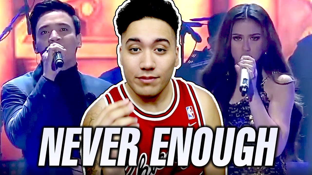 Erik Santos & Morissette Amon - Never Enough REACTION!!! - YouTube SHAY