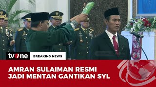 Pelantikan Menteri Pertanian | Breaking News tvOne