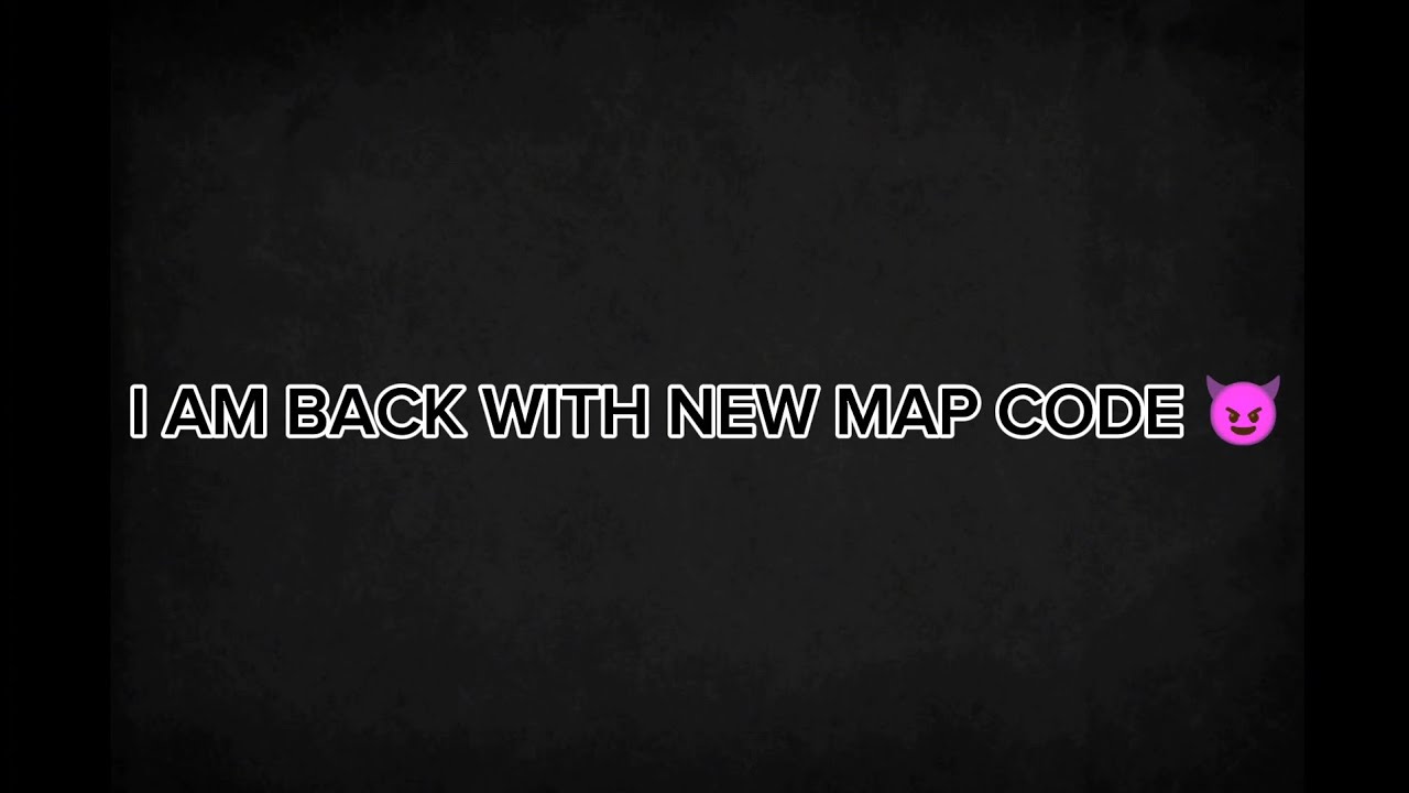 NEW MAP 1V1&2V2 MAP CODE IN DESCRIPTION 👇 - YouTube