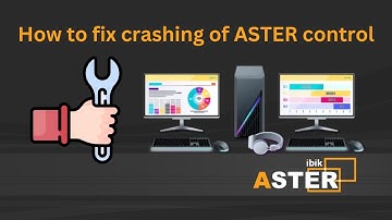 How to fix crashing of ASTER control