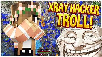 TROLLING SUPER XRAY HACKER (Minecraft Trolling)