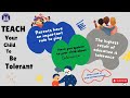 The Power of Tolerance: Building Understanding in Our Communities