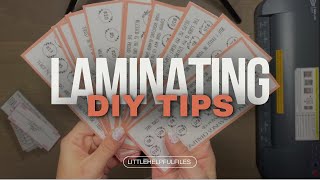 How To Laminate Savings Challenges Diy Laminating Tips