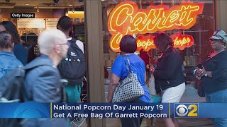 Garrett Popcorn To Give Away Free Popcorn On National Popcorn Day