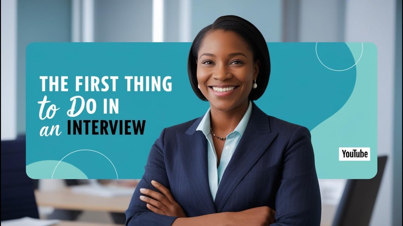 First Thing to Do in an Interview - YouTube