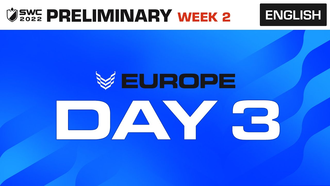 [ENGLISH] SWC2022 Europe Preliminary Day 3  | Summoners War