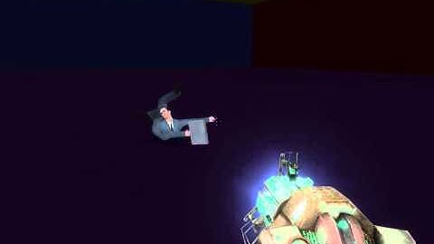 Gmod - Gman goes crazy!