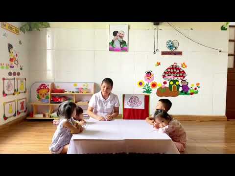 VIDEO DẠY TRẺ 24 -36 THÁNG TUỔI CHẤM MÀU CHIẾC MŨ XINH