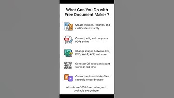 Free Document Maker – Available on Web, Windows, Android & iOS | Create & Convert Instantly