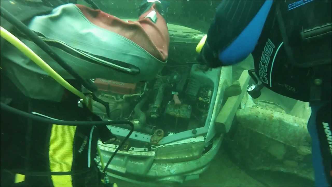 Scuba Diving Dorothea Quarry, North Wales, UK YouTube