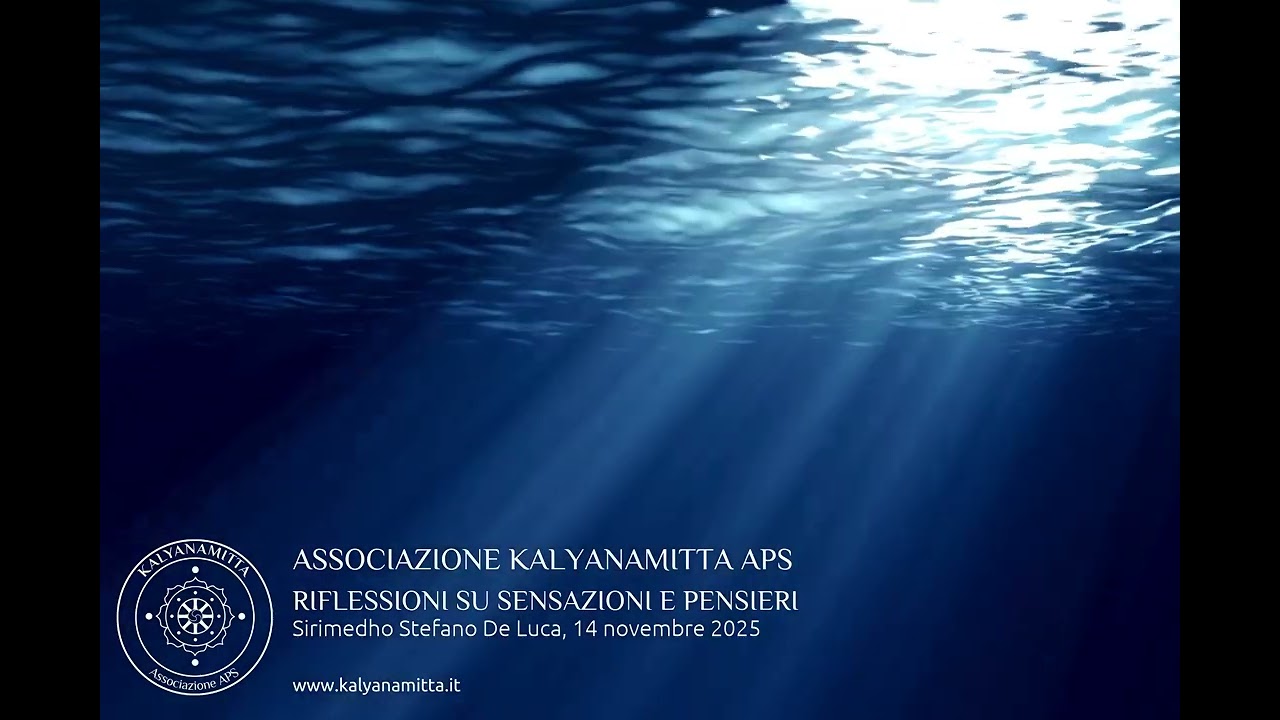 Riflessioni su sensazioni e pensieri