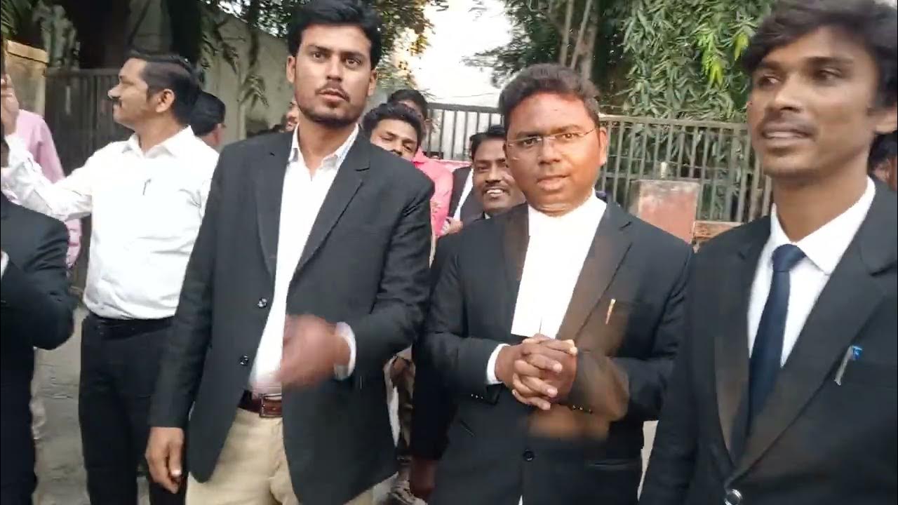 Advocate team Nanded BJP ka Virodh kar rahe he or Rahul Ji ki 