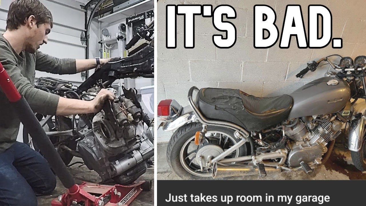 Yamaha XV750 Virago за 100 долларов. Насколько она может быть плоха?