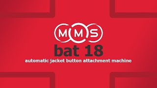 jacket button attachment machine (bat 18)
