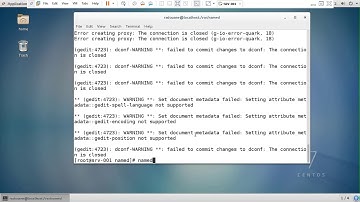 installation et configuration Serveur DNS sous linux centos 7 OFPPT