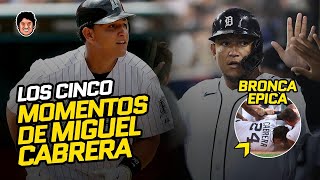 LOS 5 MOMENTOS🔥EN LA IMPACTANTE CARRERA DE MIGUEL CABRERA