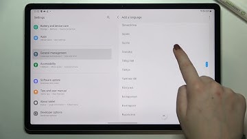 How to Change Device Language on Samsung Galaxy TAB S7 FE – Manage Language Settings