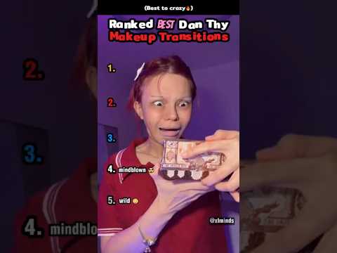 You Won T Expect This Dan Thy Makeup Transitions