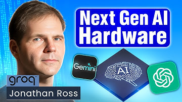 Groq CEO Jonathan Ross - Tech Giants in the Generative AI Age