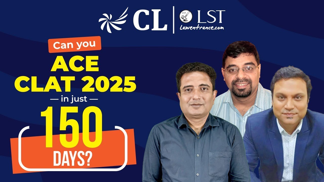 CLAT 2025 Preparation in 5 Months | Comprehensive Strategy | How to ...