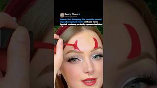 Easy Devil Makeup Tutorial! 💄😈