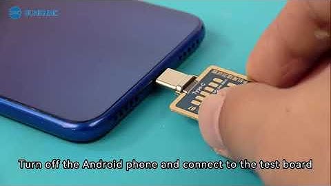 RELIFE TB-07 disassembly-free Apple Android phone tail plug test board