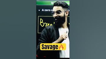 Savage Reply - Wassim Sir🔥#neet2025