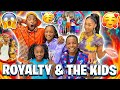 I FINALLY MET ROYALTY & THE KIDS FOR THE FIRST TIME! (THROWING HER DAUGHTER A BIRTHDAY PARTY)