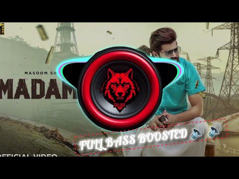 Madam Ji (BASS BOOSTED) Masoom Sharma | Amar Karnawal | Latest Haryanvi Songs 2026 #masoomsharma