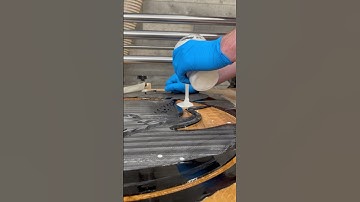 The Crane (10-Layer Epoxy Resin Pour)