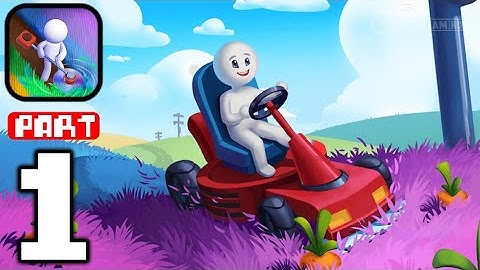 Mow My Lawn: Cutting Grass - Gameplay Walkthrough Part 1 Tutorial Cutting Grass (Android,iOS)