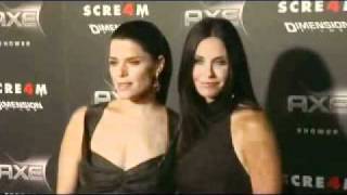 Courteney Cox and Neve Campbell at The World Premiere Of Scream 4 #3