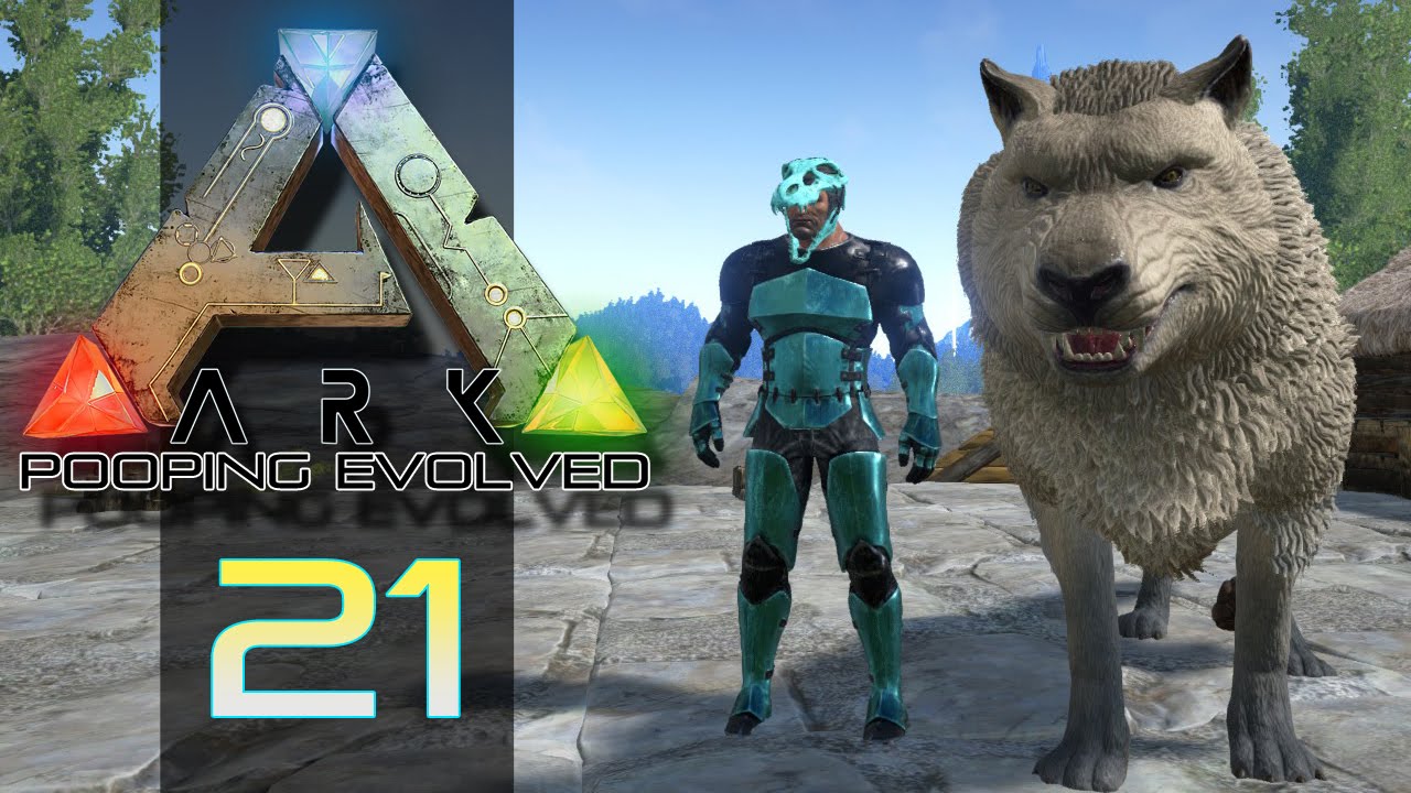ARK SURVIVAL EVOLVED | Baby DireWolf All Grown Up! | Episode 21 (Gameplay)