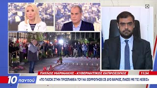 Παύλος Μαρινάκης: «Όλη η παραπολιτική συζήτηση αδικεί την ιερότητα του χώρου» | Ethnos
