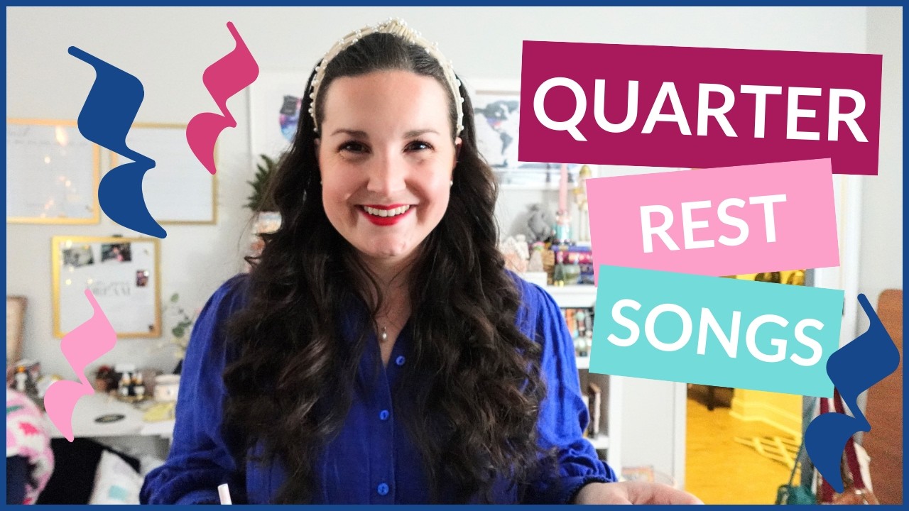 10 Favorite Folk Songs for Teaching QUARTER REST in Elementary Music
