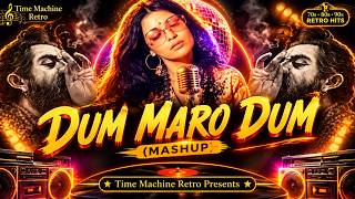 Dum Maro Dum 🔥 Retro Disco Remix | 70s Bollywood Psychedelic Vibes