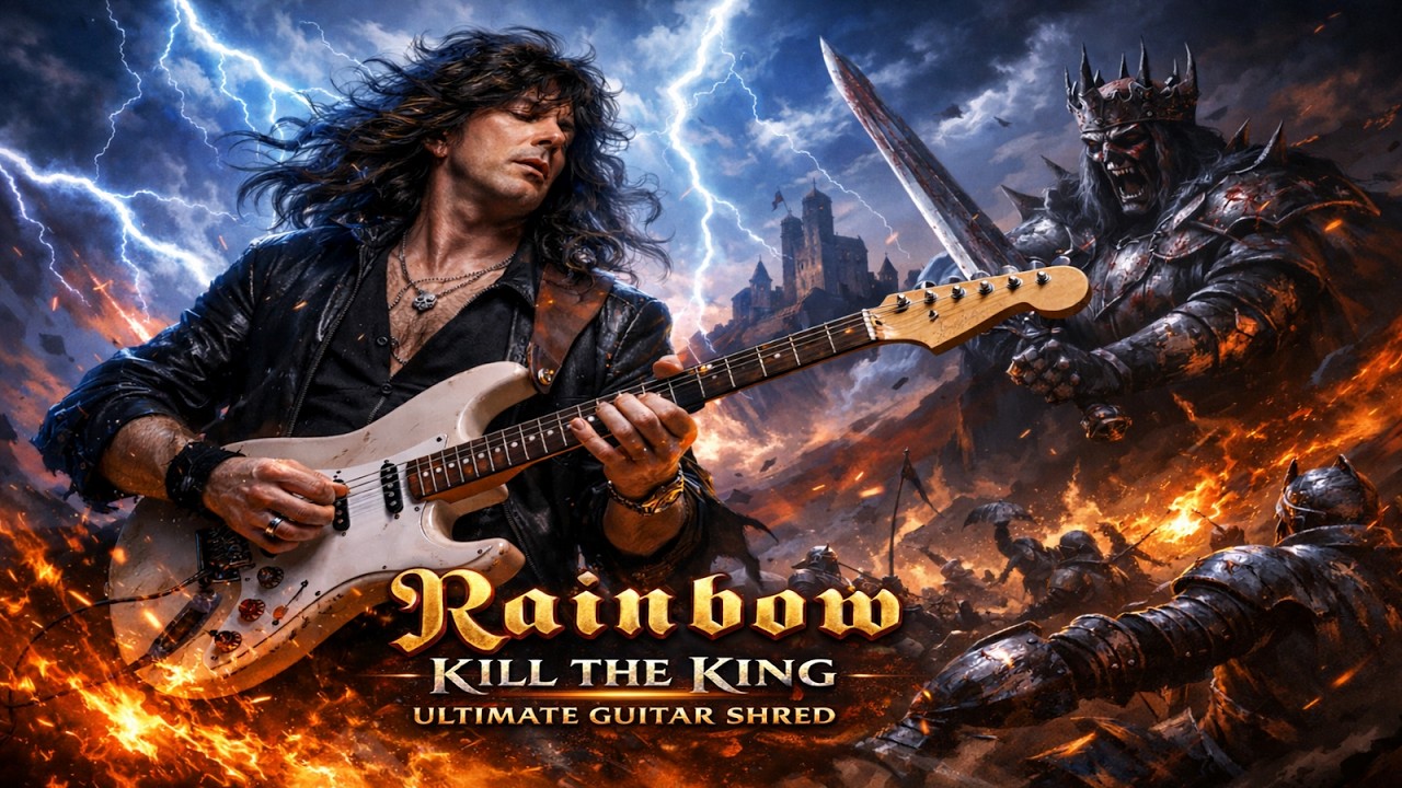 RAINBOW - KILL THE KING [ULTIMATE GUITAR SHRED - METAL COVER]