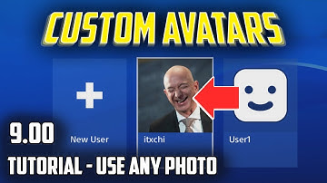 How To: Install Custom Avatars on PS4 (EASY)