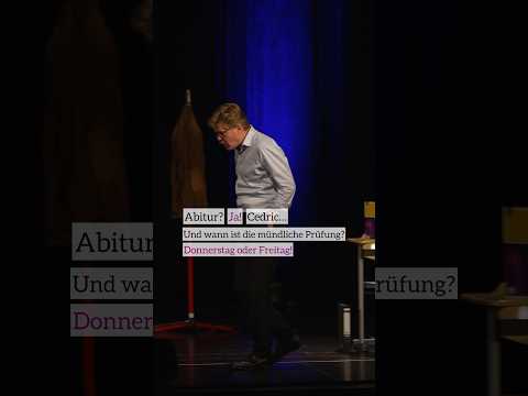 Mündliches Abitur: irgendwann in diesem Jahrhundert…