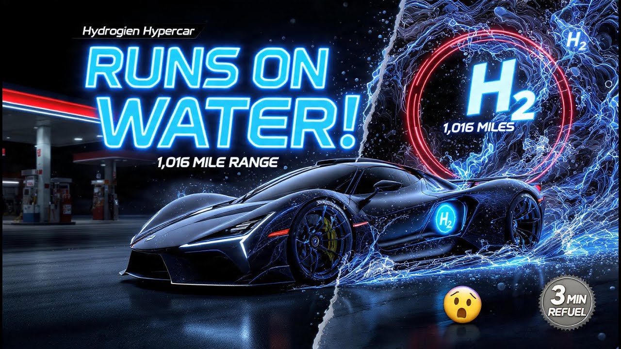 Hyperion XP-1 🚗⚡ 2.000 HP Hidrógeno | Hypercar del Futuro 