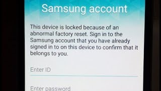 Easy remove samsung account on s6,s5,s7,note4,s7 edge | how to bypass
/ bypass/ delete ...