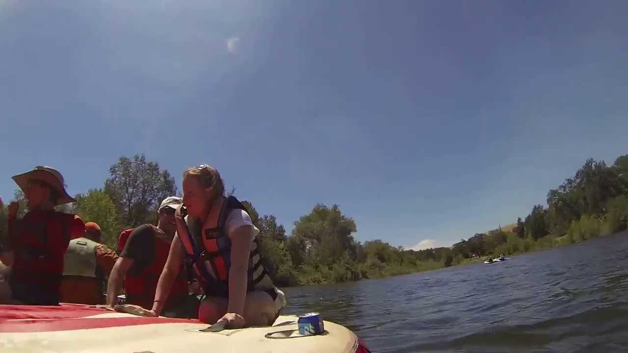 Party Island River Float on the American River! - YouTube